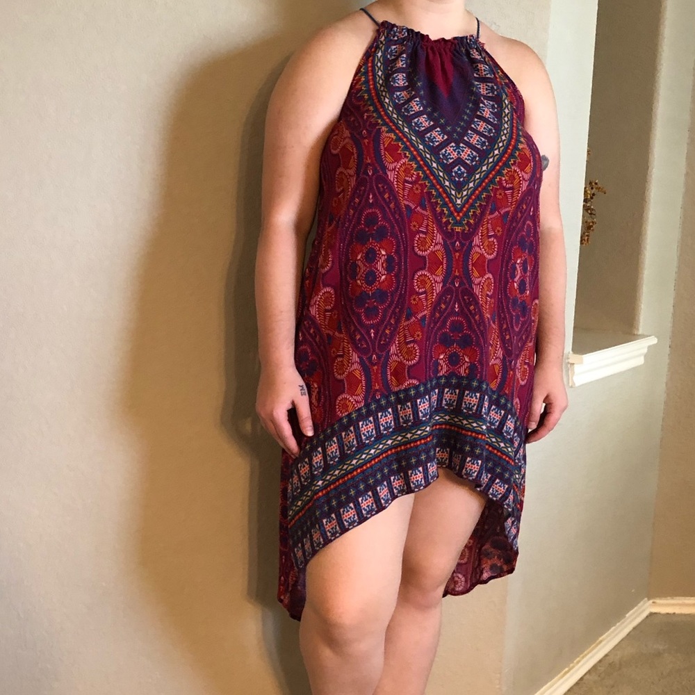 Target Xhilaration High Low Halter Dress